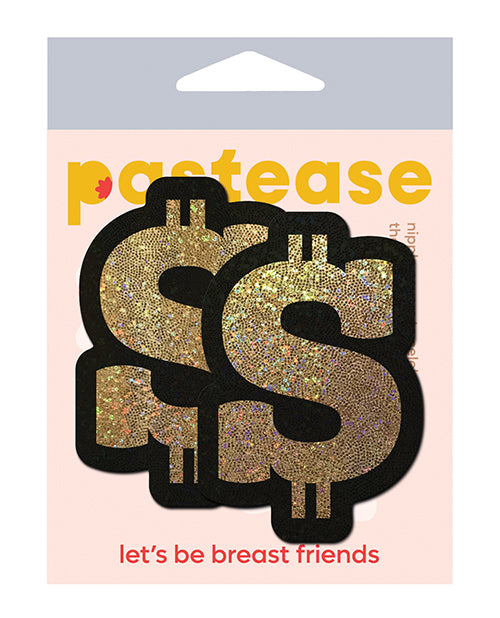 Pastease Glitter Dollar Sign - Gold O-s