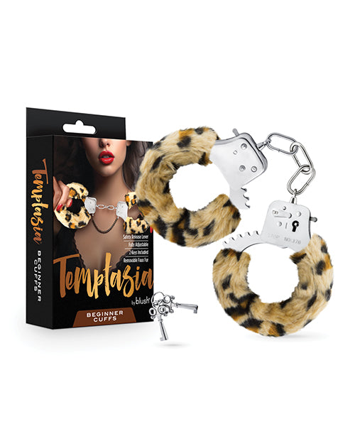 Temptasia Beginner Cuffs - Leopard