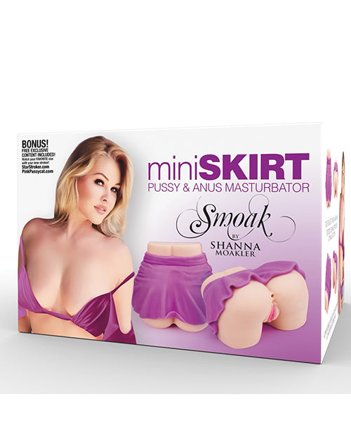 Shanna Moakler Mini Skirt Pussy & Anus Masturbator