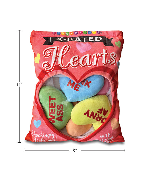 X-Rated Valentines Pillow - Multi Colors