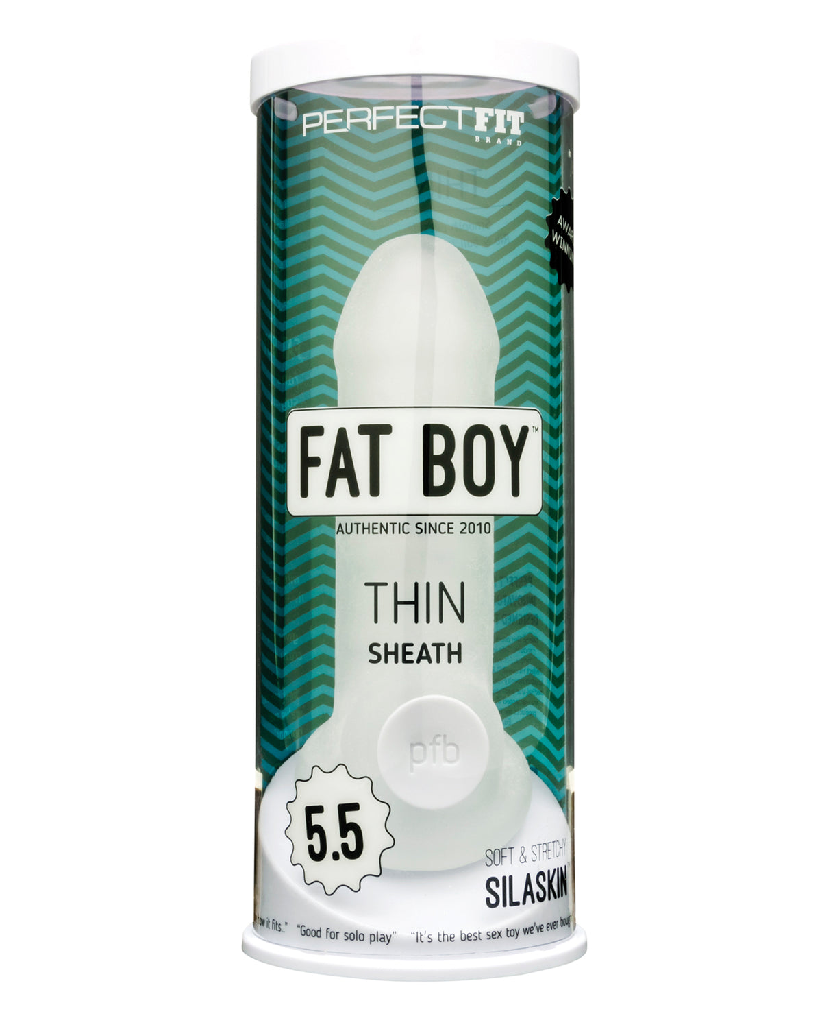 Perfect Fit Fat Boy Thin 5.0" - Clear