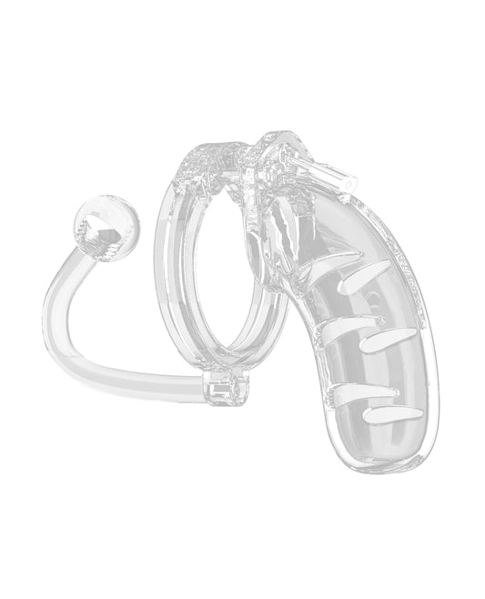 Shots Man Cage 4.5" Cock Cage w/Plug 11