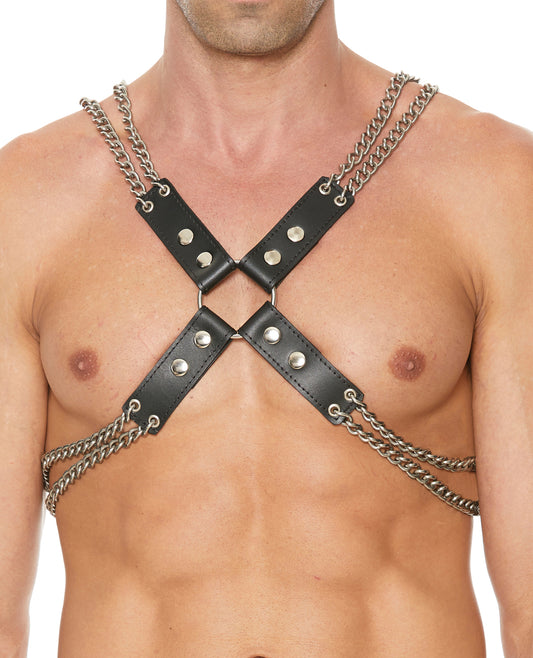 Shots Uomo Chain & Chain Harness