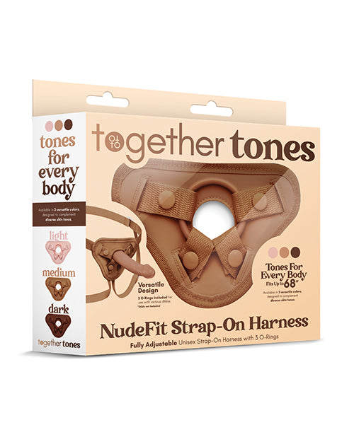 Together NudeFit Strap-On Harness - Beige / M