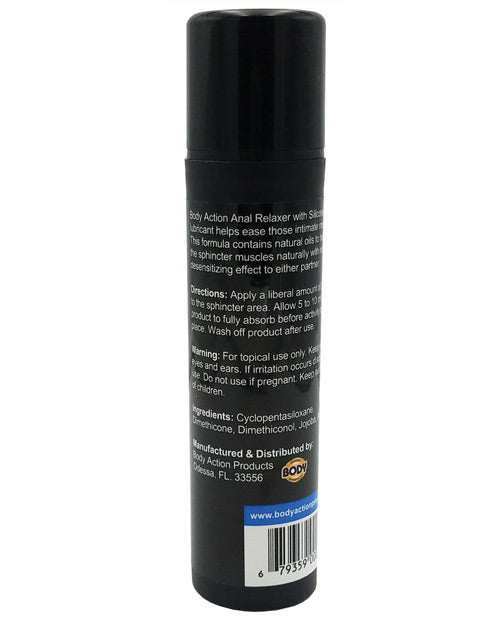 Body Action Anal Relaxer - 1.7 Oz Pump Bottle
