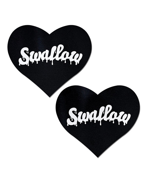Pastease Swallow Hearts - Black-white O-s