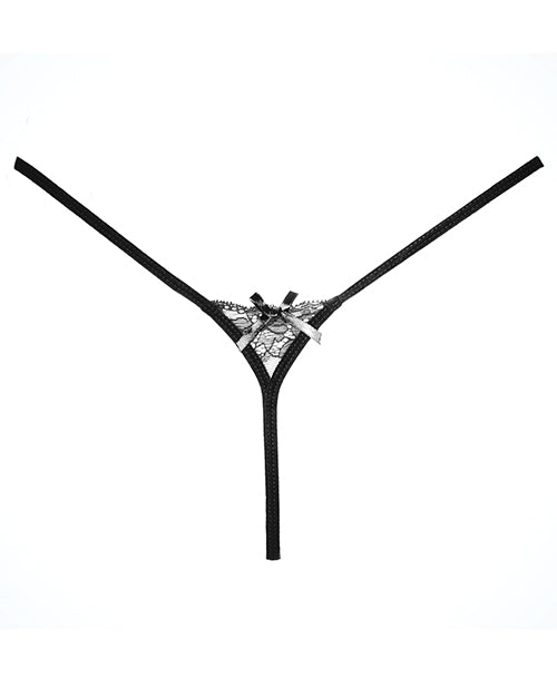 Adore Pixie Panty Black O-s