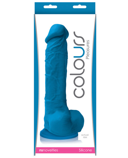 "Colours Pleasures 8"" Dildo W/suction Cup"