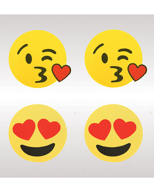 Peekaboos Emoji Hearts Pasties - Pack Of 2