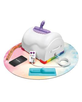 This Limited Edition Premium sex machine is a new design on the classic Cowgilrl. Featuring 2 fun fantasy attachments, riders saddle up for a ride into euphoria with penetrative and non-penetrative stimulation.