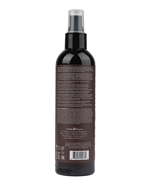 Earthly Body Hemp Seed Moisturizing Body Mist - 8 Oz Nag Champa