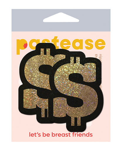 Pastease Glitter Dollar Sign - Gold O-s
