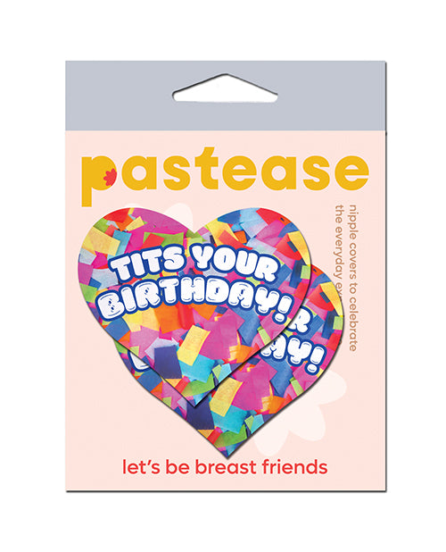 Pastease Tits Your Birthday! Heart