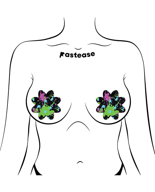 Pastease Vibrant Neon Paint Splatter Petal