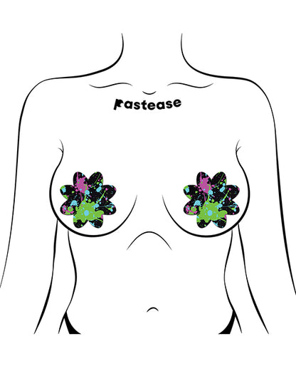 Pastease Vibrant Neon Paint Splatter Petal