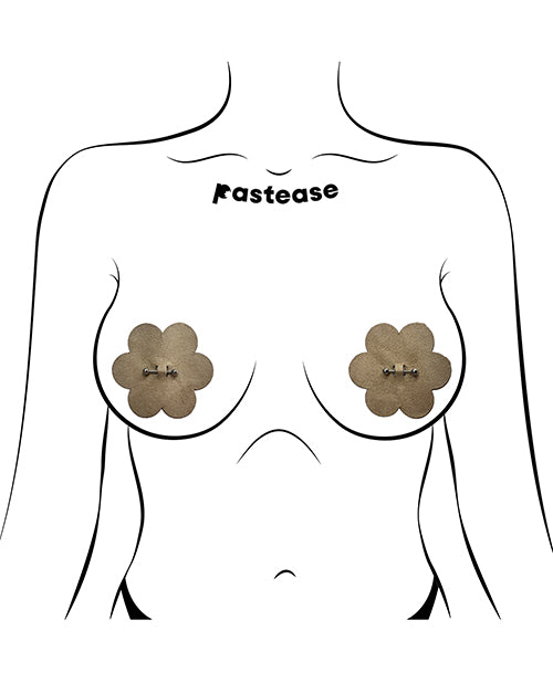 Pastease Pierced Flower Breast Petal w/Barbell Piercing