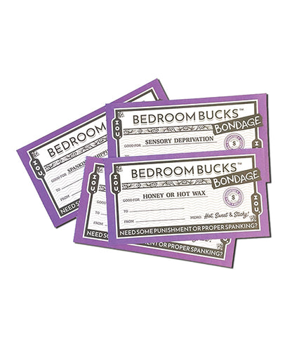 Bedroom Bondage Bucks