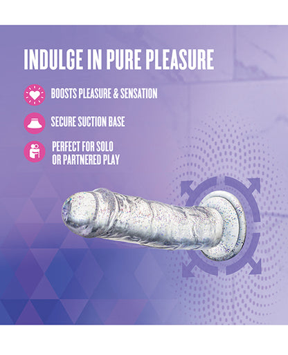 Blush Naturally Yours - Gala - Sparkling Clear Dildo