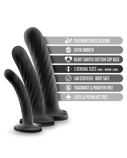 Blush Temptasia Twist Kit - Black Set Of 3