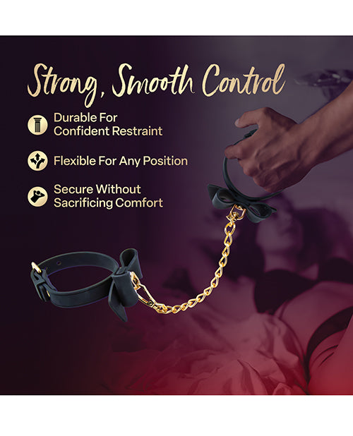 Blush Temptasia Ardor Wrist & Ankle Restraints w/Bow