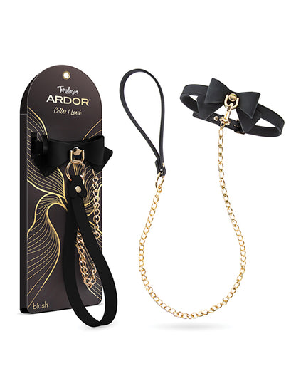 Blush Temptasia Ardor Collar & Leash w/Bow