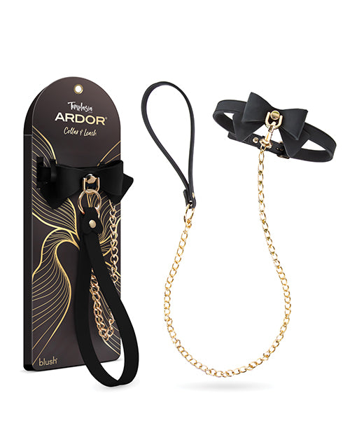 Blush Temptasia Ardor Collar & Leash w/Bow