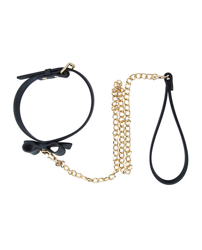 Blush Temptasia Ardor Collar & Leash w/Bow