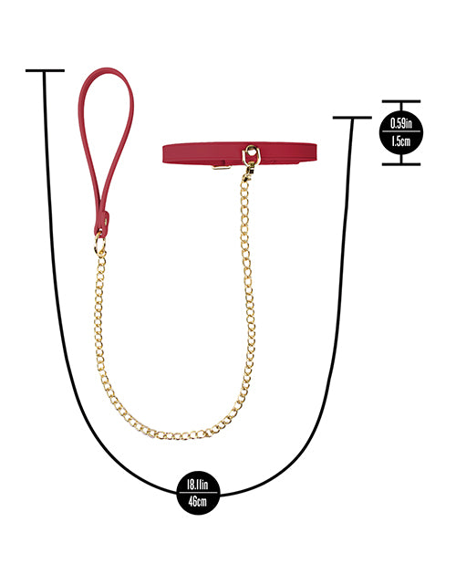Blush Temptasia Ardor Collar & Leash