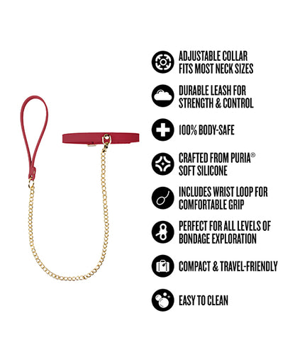 Blush Temptasia Ardor Collar & Leash