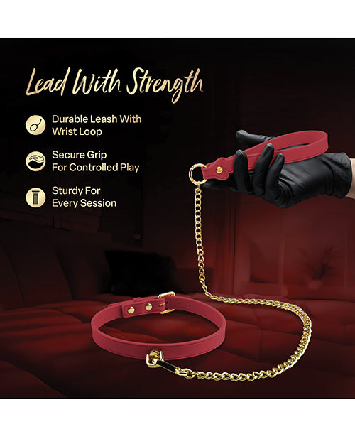 Blush Temptasia Ardor Collar & Leash