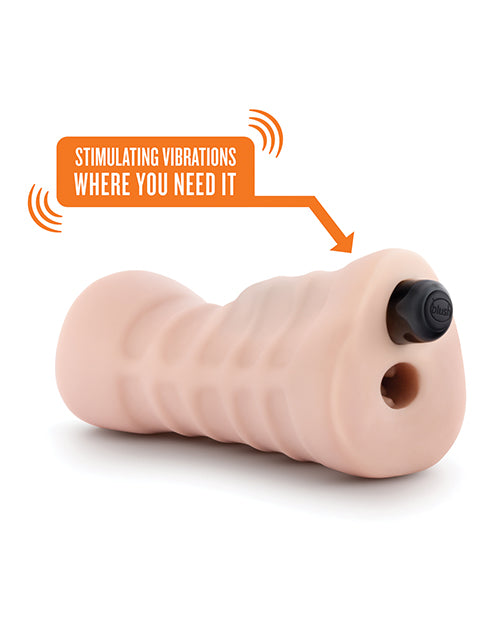 Blush EnLust Mouth Stroker w/Vibrating Bullet