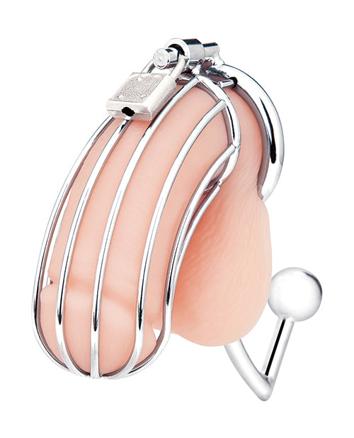 Blue Line Cock Cage w/Anal Stimulator