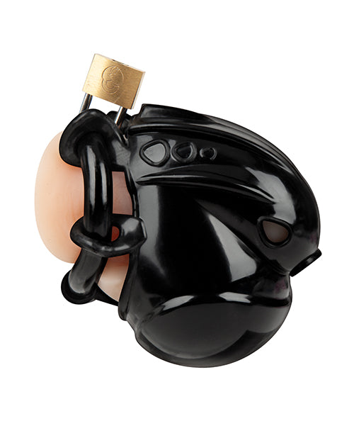 Full Restraint Silicone Cock & Balls Chastity Device - 100% Coverage