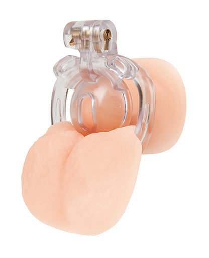 Acrylic See Thru Mini Cock Micro Chastity Cage