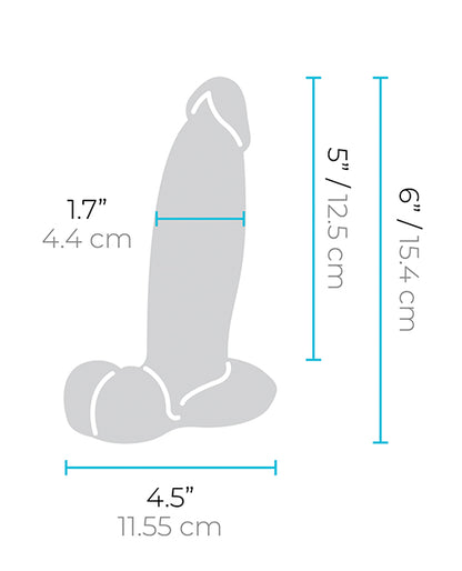 b-Vibe Slipskin 6" Girthy