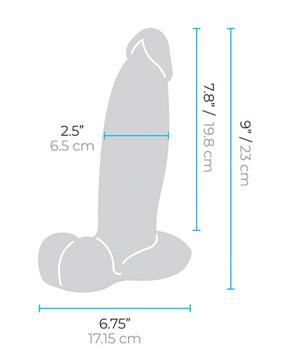 b-Vibe Slipskin 9" Girthy