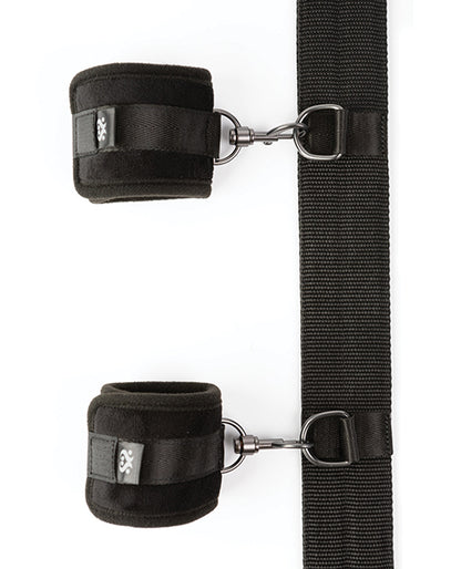 Sei Mio Spread the Love Ankle Spreader Bar w/Wrist Cuffs