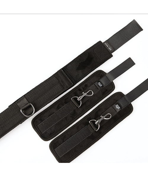Sei Mio Spread the Love Ankle Spreader Bar w/Wrist Cuffs