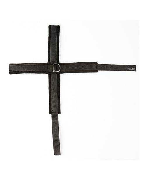Sei Mio Cross Purposes Unique Over-Wrap Cross Cuff Restraints