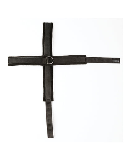 Sei Mio Cross Purposes Unique Over-Wrap Cross Cuff Restraints