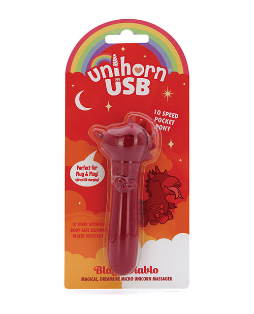 Unihorn USB Bullet - Red