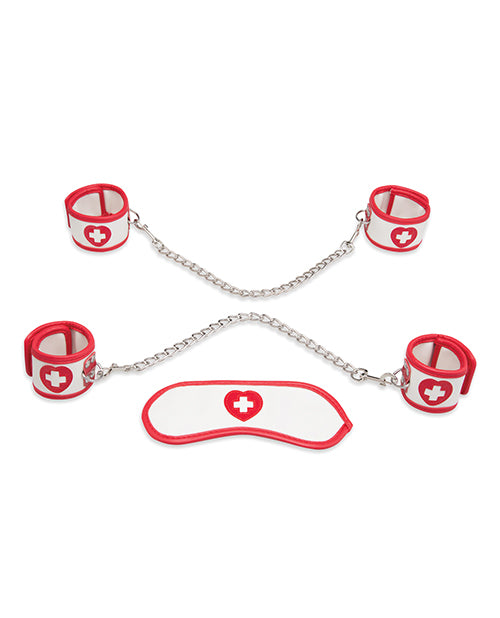 Lux Fetish 5 pc Naughty Nurse BDSM Set