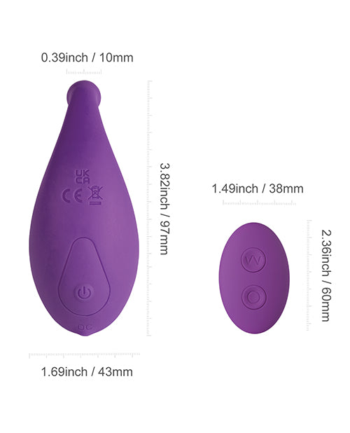 Lia Wearable Panty Vibrator With Wireless Remote Control