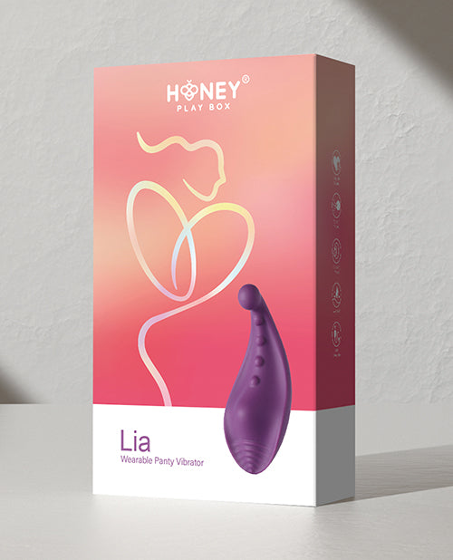 Lia Wearable Panty Vibrator With Wireless Remote Control