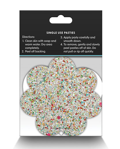 Pretty Pasties Heart & Flower Glow In The Dark - 2 Pair