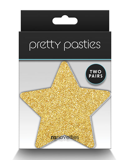 Pretty Pasties Glitter Stars - 2 Pair