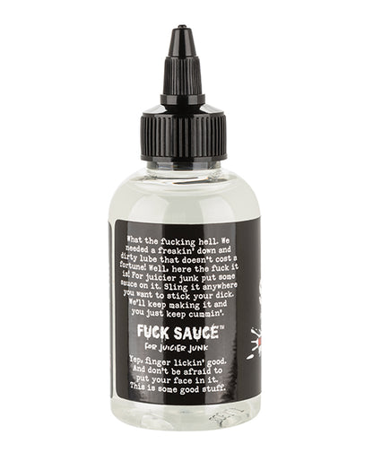 Fuck Sauce Water Based Lubricant - 4 Oz