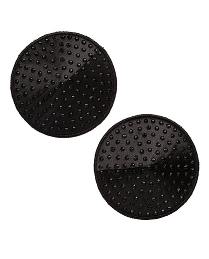 Radiance Round Pasties - Black O/s