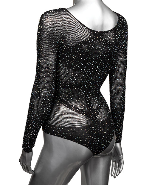 Radiance Long Sleeve Body Suit - Black O/s