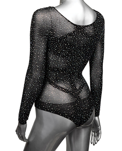 Radiance Long Sleeve Body Suit - Black O/s